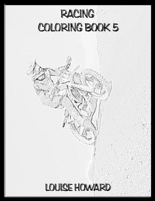 Book cover for Racing Coloring book 5