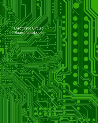 Book cover for Electronic Circuit Board Notebook