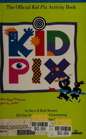 Book cover for The Official Kid Pix Activity Book