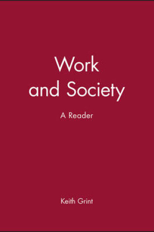 Cover of Work and Society