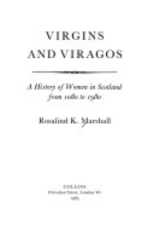 Cover of Virgins and Viragos