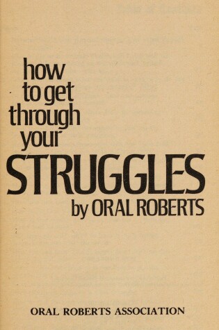 Cover of How to Get Through Your Struggles