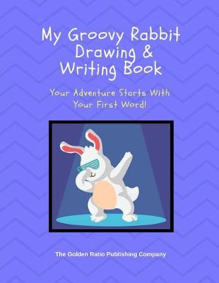 Book cover for The Groovy Rabbit Drawing & Writing Book