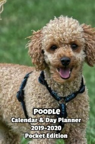 Cover of Poodle Calendar & Day Planner 2019-2020 Pocket Edition