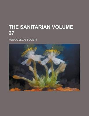 Book cover for The Sanitarian Volume 27