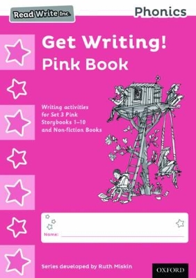 Book cover for Read Write Inc. Phonics: Get Writing! Pink Book Pack of 10