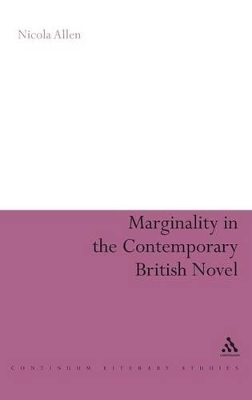 Cover of Marginality in the Contemporary British Novel