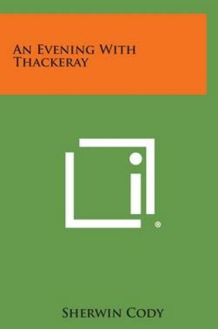 Cover of An Evening with Thackeray