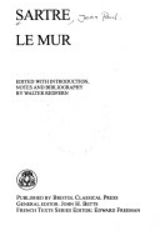 Cover of Mur, Le