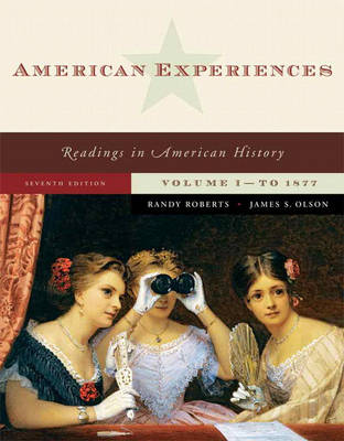 Book cover for American Experiences, Volume 1