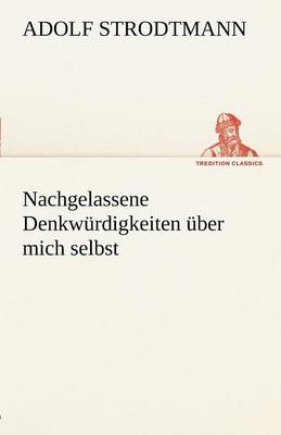 Book cover for Nachgelassene Denkwurdigkeiten Uber Mich Selbst