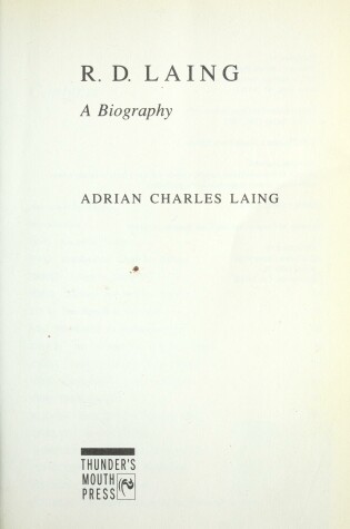 Cover of R. D. Laing