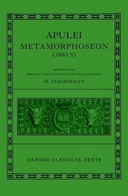 Book cover for Apulei Metamorphoseon Libri XI