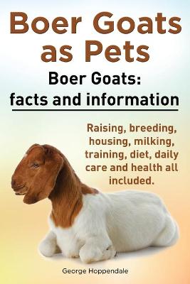 Book cover for Boer Goats as Pets. Boer Goats