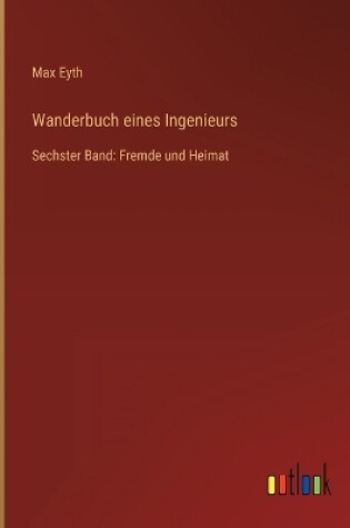 Cover of Wanderbuch eines Ingenieurs