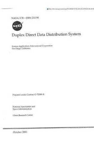 Cover of Duplex Direct Data Distribution System