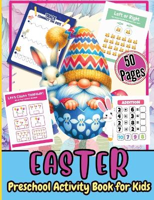 Book cover for Easter Preschool Activity Book for Kids