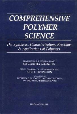 Book cover for Comprehensive Polymer Science and Supplements