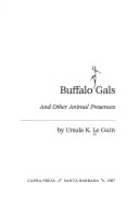 Cover of Buffalo Gals and Other Animal Presences
