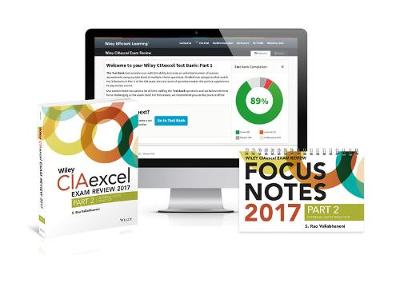 Cover of Wiley Ciaexcel Exam Review + Test Bank + Focus Notes 2017