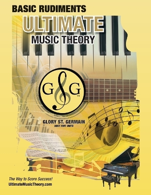 Book cover for Music Theory Basic Rudiments Workbook - Ultimate Music Theory