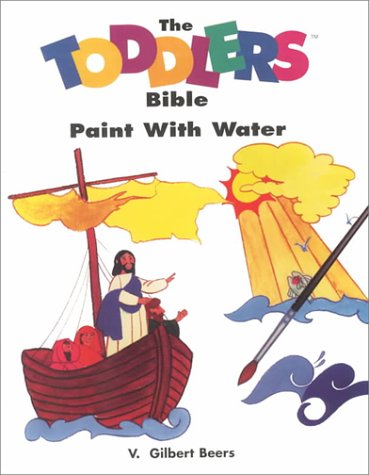 Book cover for The Toddlers Bible Paint with Water