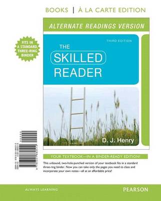 Book cover for The Skilled Reader, Alternate Reading Version with Access Code