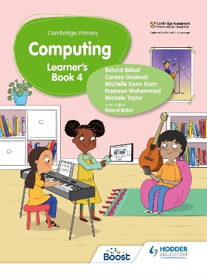 Book cover for Cambridge Primary Computing Learner's Book Stage 4