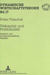 Book cover for Fixkapital Und Profitabilitaet