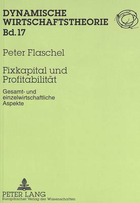 Cover of Fixkapital Und Profitabilitaet