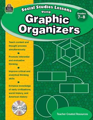 Book cover for Social Studies Lessons Using Graphic Organizers