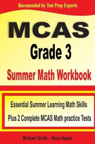 Cover of MCAS Grade 3 Summer Math Workbook