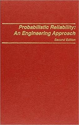 Cover of Probabilistic Reliability