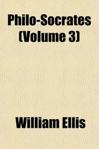 Cover of Philo-Socrates (Volume 3)