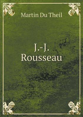 Book cover for J.-J. Rousseau