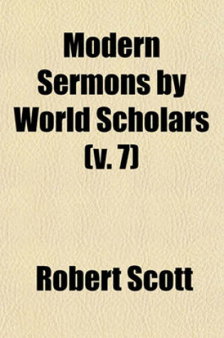 Cover of Modern Sermons by World Scholars (V. 7)