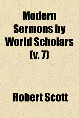 Book cover for Modern Sermons by World Scholars (V. 7)