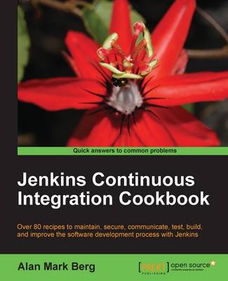 Book cover for Jenkins Continuous Integration Cookbook