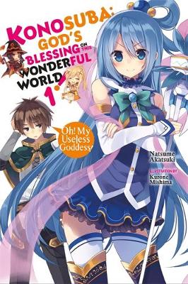 Book cover for Konosuba: God's Blessing on This Wonderful World!, Vol. 1 (light novel)