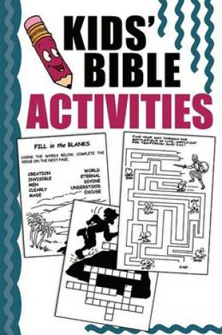 Cover of Kids' Bible Activities