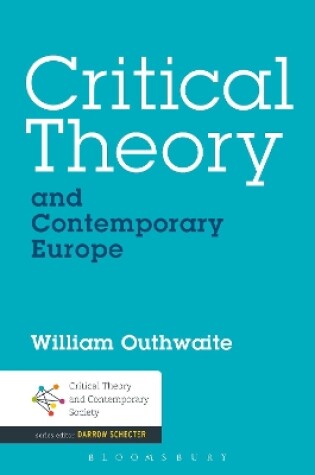 Cover of Critical Theory and Contemporary Europe