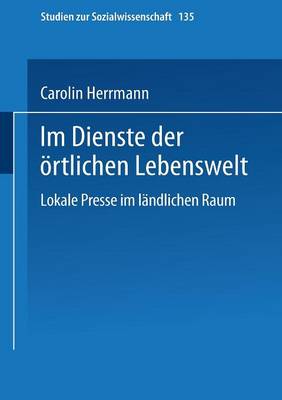 Book cover for Im Dienste der örtlichen Lebenswelt