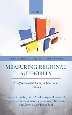Book cover for Measuring Regional Authority