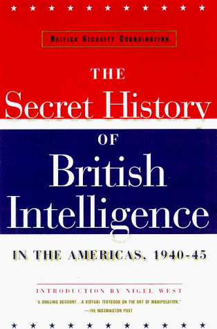 Book cover for The Secret History of British Intelligence