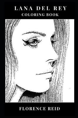 Book cover for Lana del Rey Coloring Book