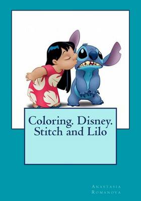 Book cover for Coloring. Disney. Stitch and Lilo