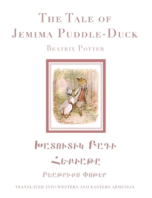 Book cover for The Tale of Jemima Puddle-Duck in Western and Eastern Armenian