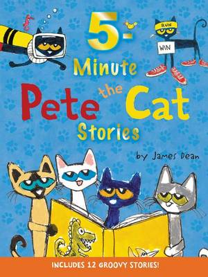 Book cover for 5-Minute Pete the Cat Stories