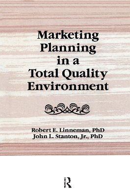 Book cover for Marketing Planning in a Total Quality Environment