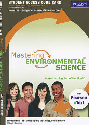 Book cover for MasteringEnvironmentalScience with Pearson eText Student Access Code Card for Environment